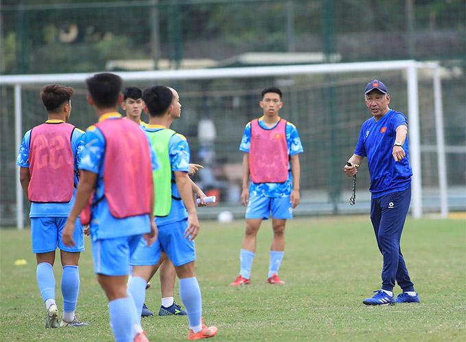 U19 Việt Nam thiếu quân trong giai đoạn đầu tập trung 