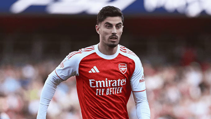 NHM Arsenal chỉ có thể hy vọng Havertz kịp trở lại vào cuối mùa - Ảnh: Arsenal.com