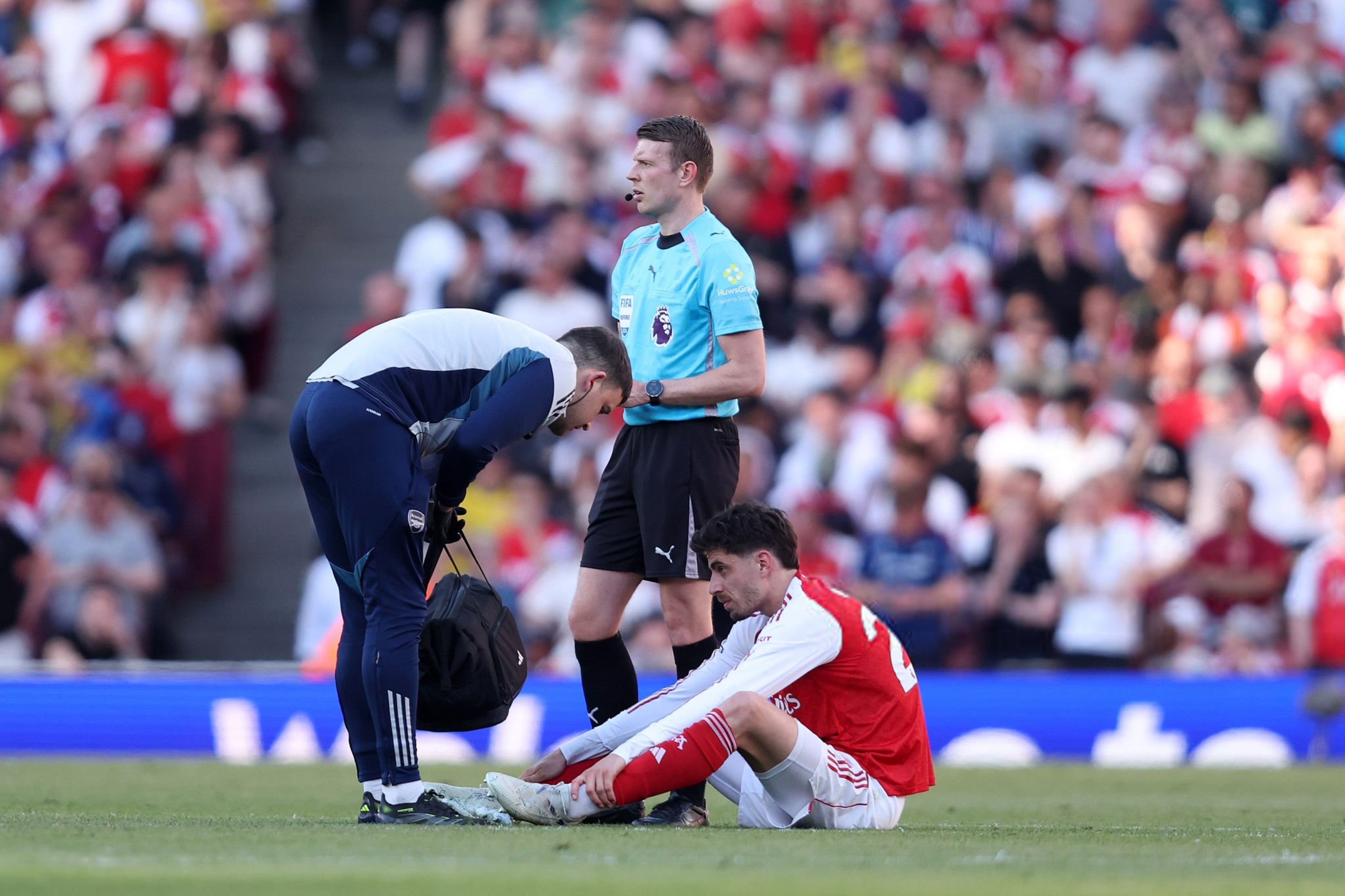 Kai Havertz sẽ lỡ màn so tài với Atletico Madrid - Ảnh: @HQpcrt