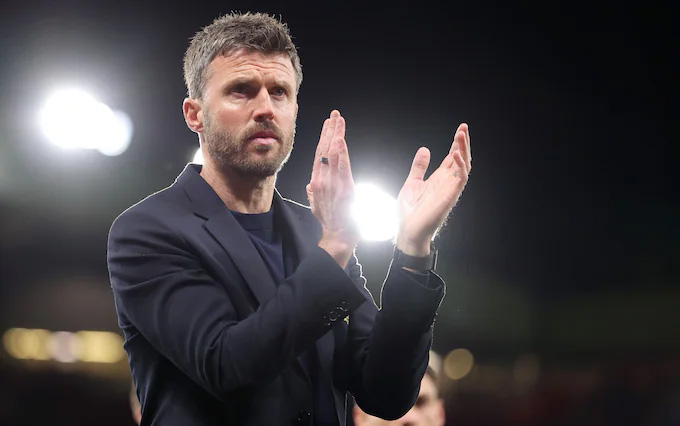 Không ai phù hợp và xứng đáng hơn Carrick để dẫn dắt MU mùa tới. Ảnh: Reuters