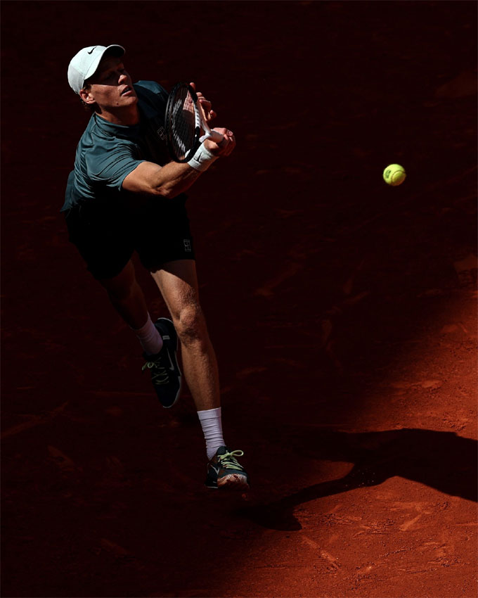 Sinner thắng áp đảo Norrie ở vòng bốn Madrid Open. Ảnh: ATP