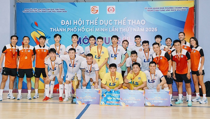 Chánh Hưng Thái Sơn Nam giành HCV 