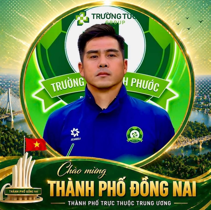 Avatar của HLV Nguyễn Việt Thắng mừng thành phố Đồng Nai