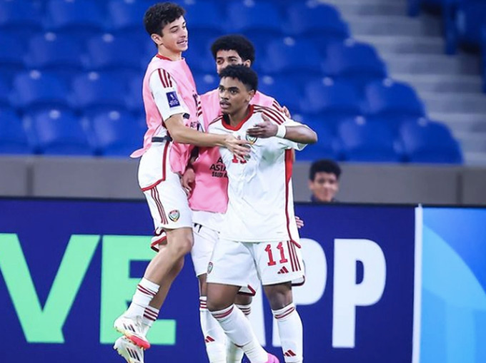 U17 UAE có sự chuẩn bị kỹ càng 