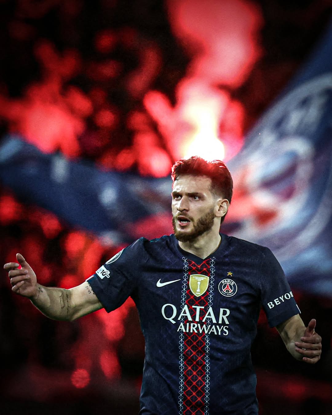 Kvaratskhelia tỏa sáng với cú đúp bàn thắng vào lưới Bayern