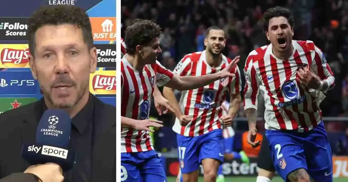 Atletico là đối thủ khá khó nhằn