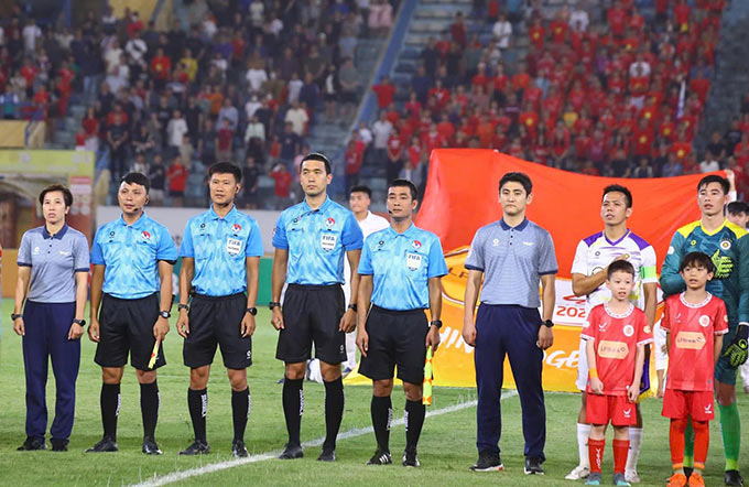 Trọng tài Chae Sang Hyeop từng làm trọng tài VAR trận CAHN - Hà Nội mùa trước