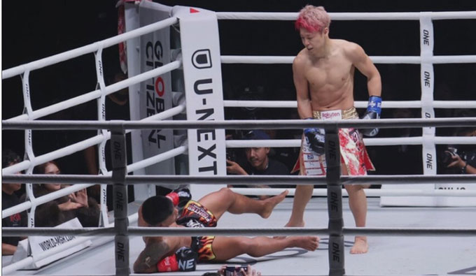 Rodtang không duy trì được sức mạnh như trận thắng Takeru hồi năm ngoái