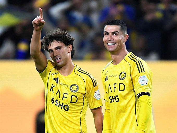 Ronaldo và Joao Felix phối hợp ghi bàn mở tỷ số