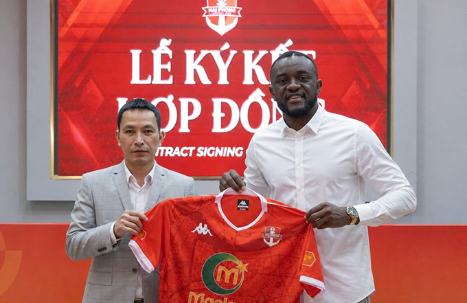 Tagueu ở lại Hải Phòng thêm 2 năm 