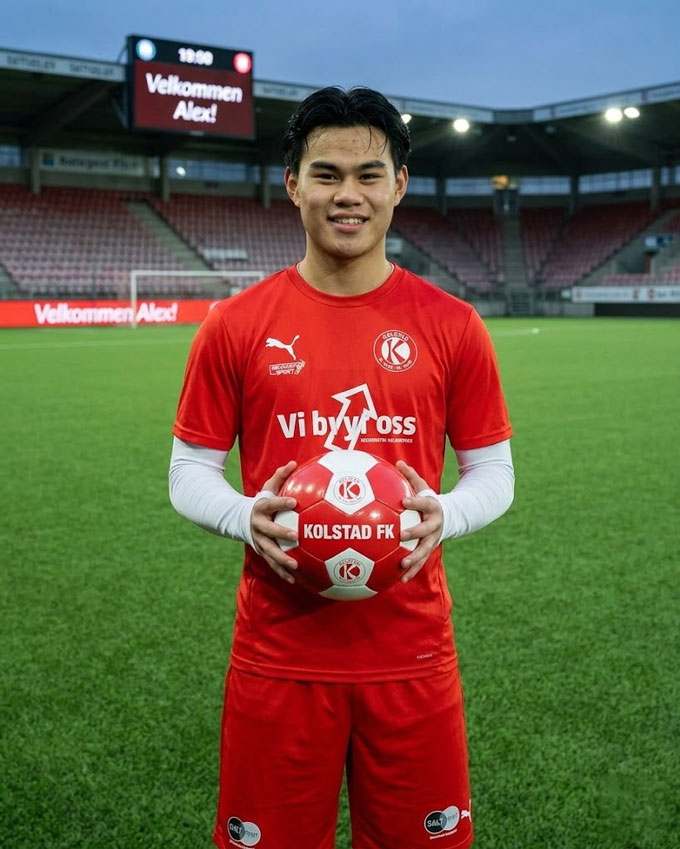 Alex là một tiền vệ đa năng