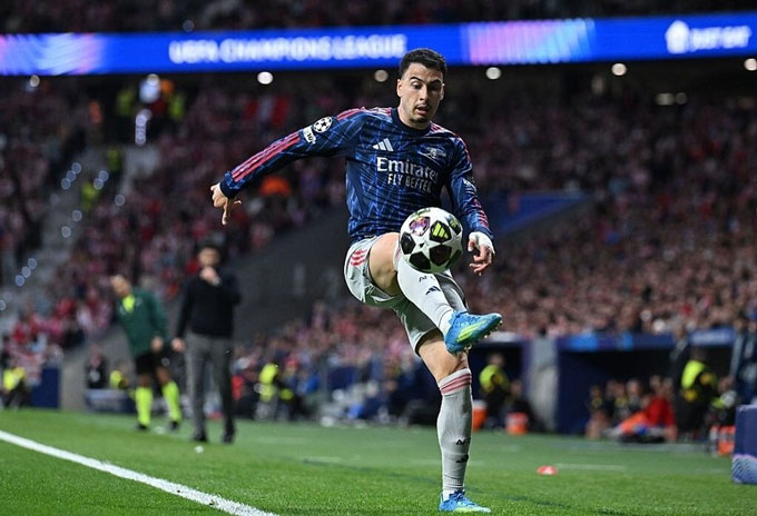 Martinelli thi đấu kém cỏi ở trận Arsenal hòa Atletico - Ảnh: Arsenal.com