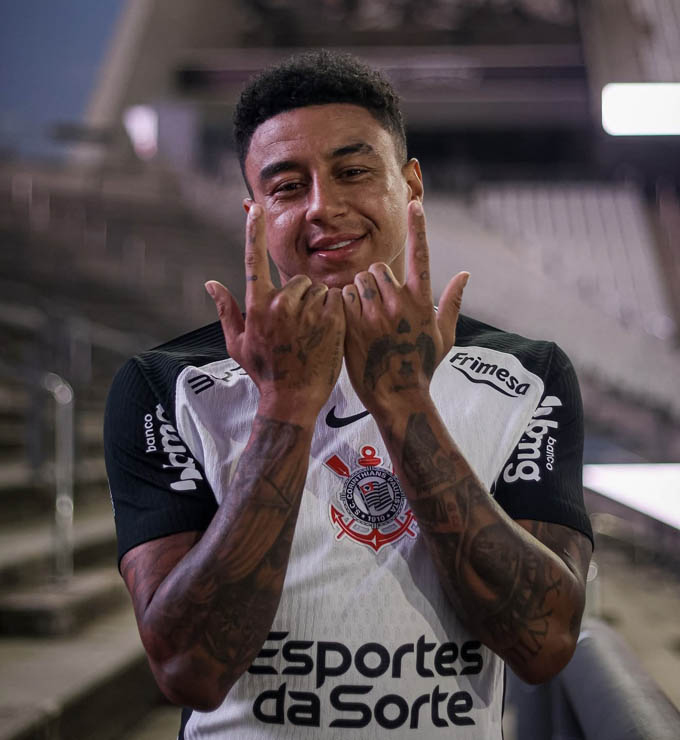 Lingard đã bắt nhịp với cuộc sống mới ở Brazil - Ảnh: @futebol_info