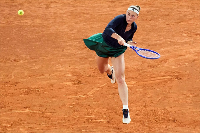 Kostyuk sẽ chơi trận chung kết thứ ba mùa này tại Madrid. Ảnh: WTA