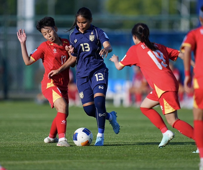 Nhưng U17 nữ Việt Nam đã chiến đấu kiên cường để giành lại 1 điểm quý giá 