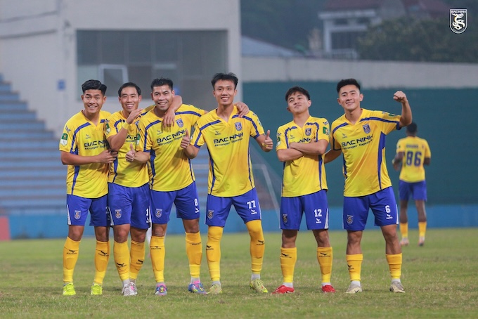 Được đánh giá cao hơn, nên Bắc Ninh rất muốn giành 3 điểm trước ĐH Vă9n Hiến. Ảnh: CTV