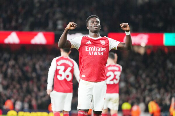 Arsenal xếp thứ hai toàn giải về chỉ số “luck index”
