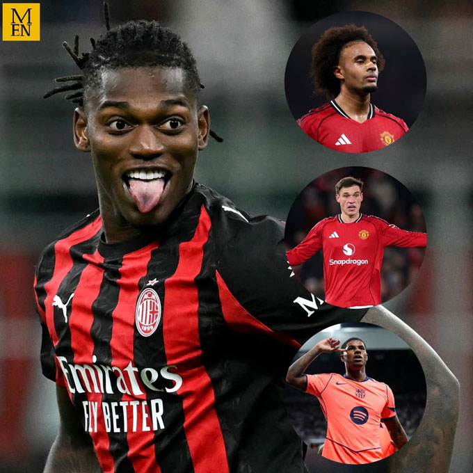 MU tính dùng 3 cầu thủ để đổi lấy Leao - Ảnh: Manchester Evening News