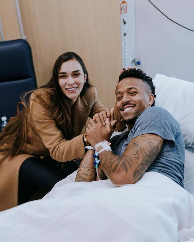 Militao sau khi trải qua ca phẫu thuật.