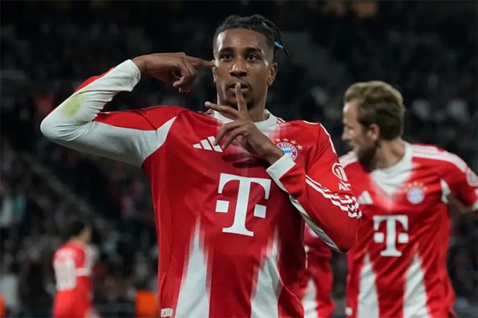 Olise đang có một mùa giải bùng nổ tại Bayern Munich