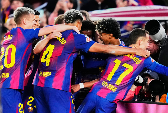 Barca đang đứng trước cơ hội lớn để đăng quang sớm
