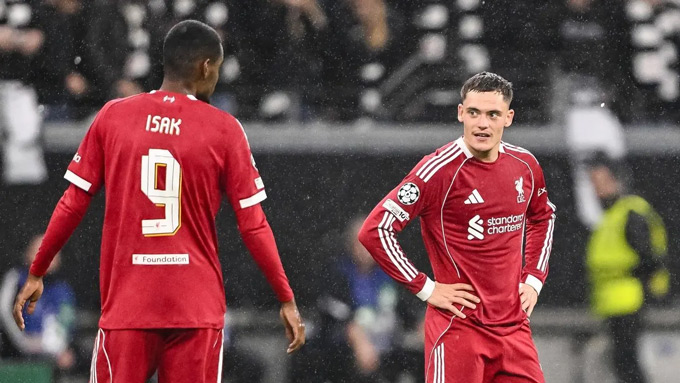 Tương lai của Liverpool nằm trong tay Isak và Wirtz
