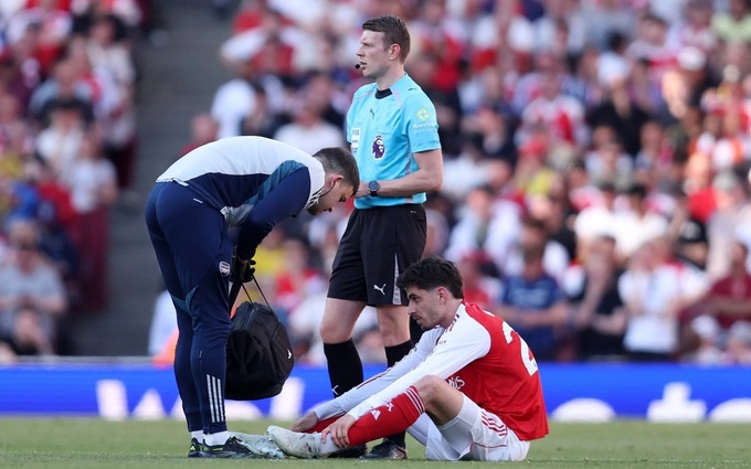 Cầu thủ Arsenal dính chấn thương với tần suất liên tục