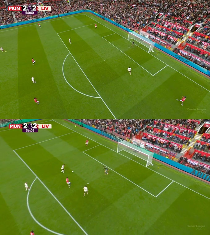 Lammens cũng chuyền thẳng vào chân đối phương và giúp Liverpool gỡ hòa 2-2 - Ảnh: The Touchline