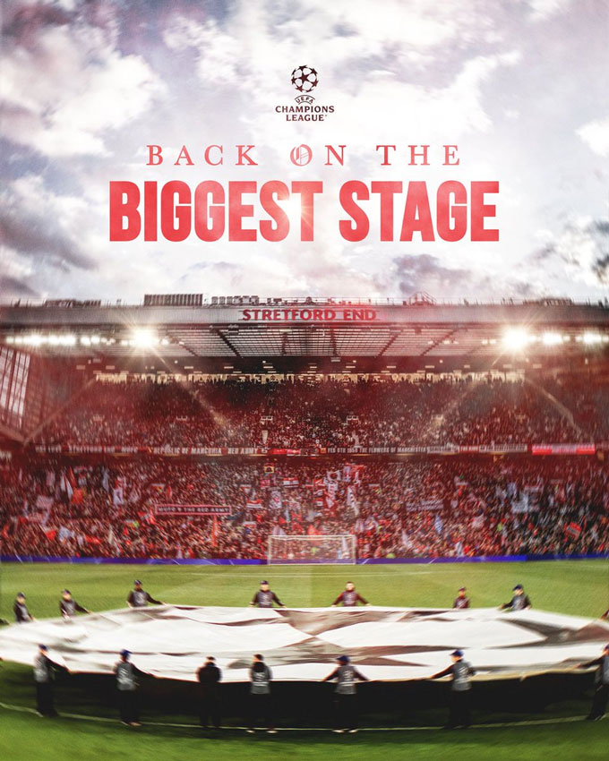 Không chỉ có được vinh dự và sự tự hào được trở lại Champions League, MU còn có thêm một khoản tiền lớn - Ảnh: Manchester United