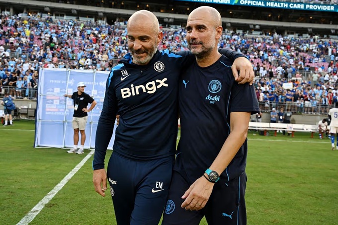 Enzo Maresca, trợ lý cũ của Guardiola, hiện là ứng viên hàng đầu ngồi ghế HLV trưởng Man City mùa tới
