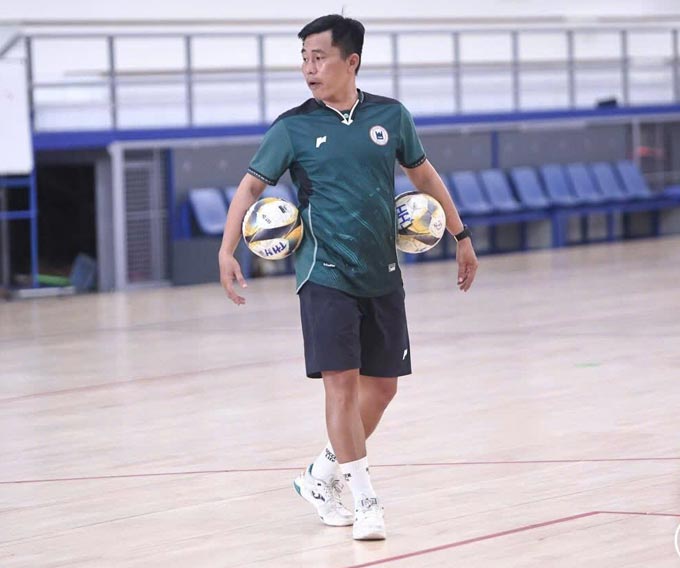 HLV CLB futsal Tân Hiệp Hưng - Nguyễn Trọng Thiện - Ảnh: THH