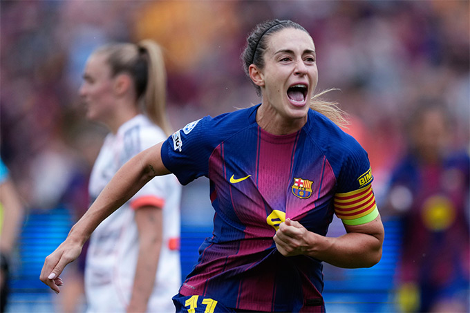 Nữ Barca lần thứ 6 liên tiếp vào chung kết Champions League