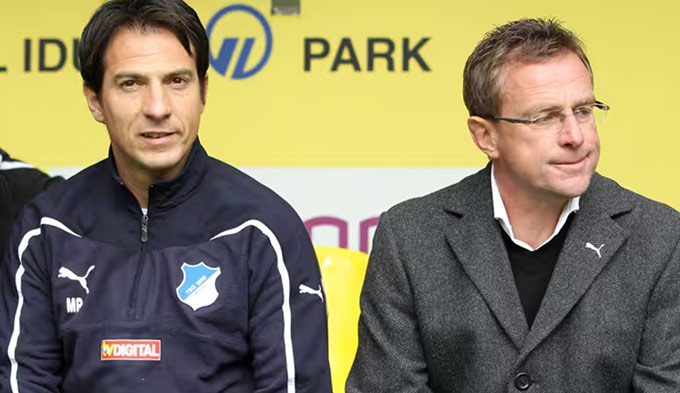 Ông Marco làm trợ lý cho HLV Ralf Rangnick tại Hoffenheim