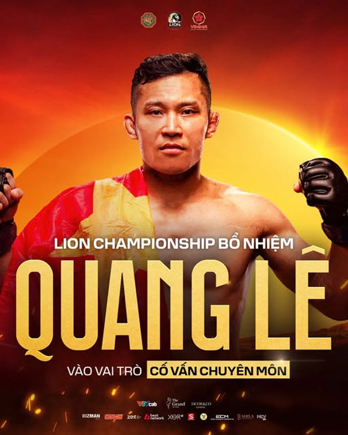Quang Lê - mảnh ghép mới của LION Championship