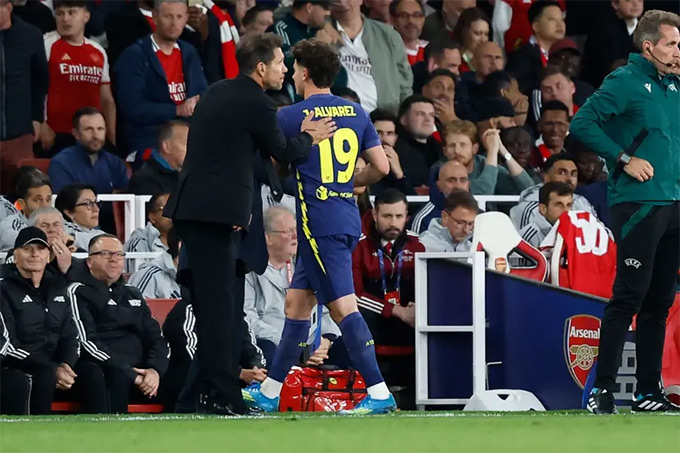 Alvarez không thể giúp Atletico vào chung kết Champions League