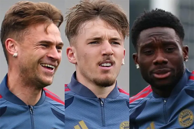 Các cầu thủ Bayern Munich được theo dõi sức khỏe ngay trên sân