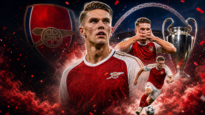 Gyokeres góp công không nhỏ vào thành tích vào chung kết Champions League của Arsenal