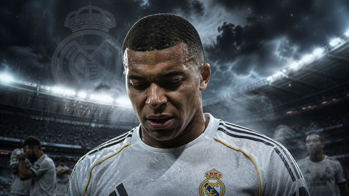Mbappe bị CĐV Real chỉ trích nặng nề