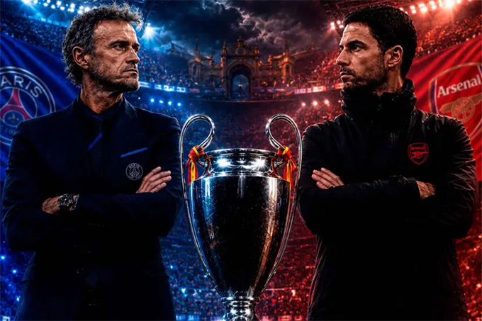 Enrique và Arteta sẽ đối đầu nhau tại chung kết Champions League