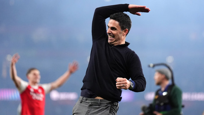Arsenal muốn gia hạn với Arteta - Ảnh: The Times