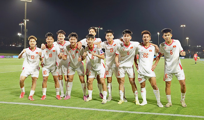 U17 Việt Nam nhận được nhiều lời khen ngợi của các CĐV Đông Nam Á sau trận ra quân thắng lợi - Ảnh: VFF 