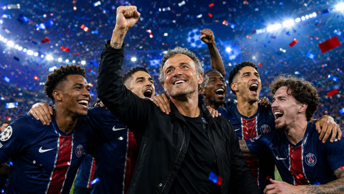 Enrique đang biến PSG thành một tập thể đáng sợ 