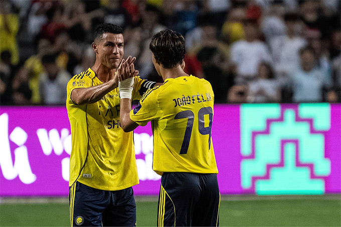 Ronaldo và Joao Felix cùng tỏa sáng