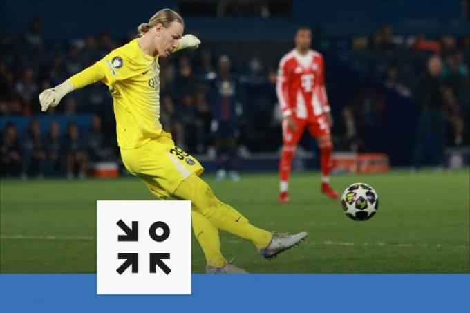 Thủ môn Matvei Safonov của PSG