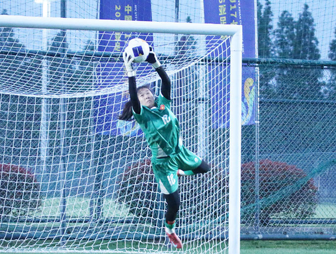 Thủ môn Cẩm My khẳng định U17 nữ Việt Nam không ngại cạnh tranh với Australia