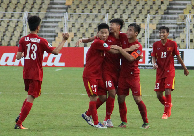 U17 Việt Nam có một hành trình nhiều trải nghiệm tại Ấn Độ cách đây 10 năm trước - Ảnh: VFF 