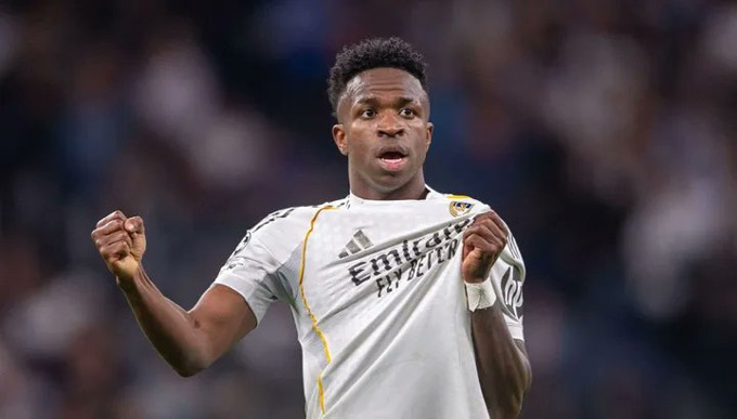 Vinicius cho thấy anh vẫn là ngôi sao số 1 tại Real Madrid