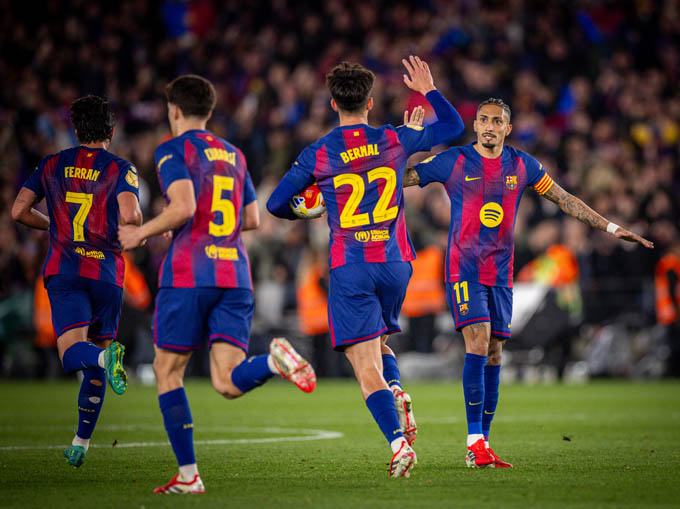 Barca đang ổn định hơn nhiều so với Real - Ảnh: @FCBarcelona_es