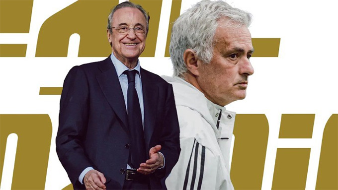 Chủ tịch Perez chấm Mourinho cho ghế HLV của Real