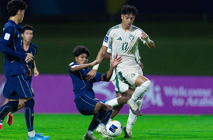 U17 Thái Lan thất bại chóng vánh tại VCK U17 châu Á - Ảnh: AFC 
